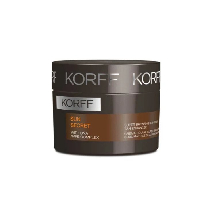 KORFF SUN SECRET CREMA SOLARE SUPER ABBRONZANTE SUBLIMATRICE 150 ML