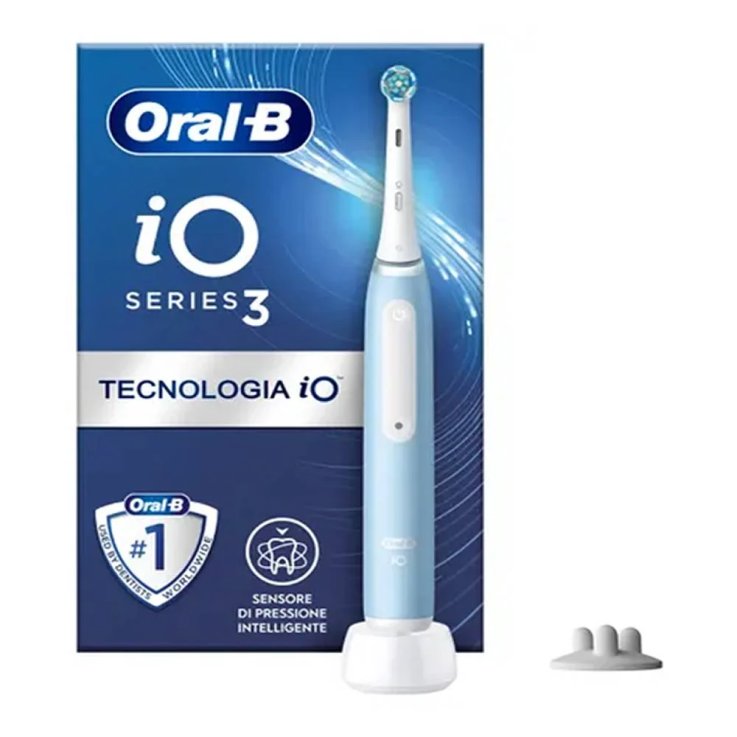 ORAL-B IO 3 SPAZZOLINO ELETTRICO CON TESTINA PULENTE BLU