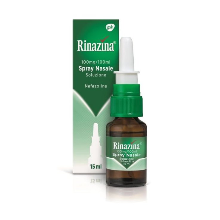 RINAZINA SPRAY NASALE 15 ML 0,1% &ndash; DECONGESTIONANTE NASALE (OTC)