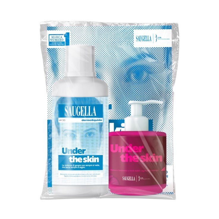 SAUGELLA BLU UNDER THE SKIN DETERGENTE INTIMO 500 ML + 150 ML OMAGGIO BUNDLE