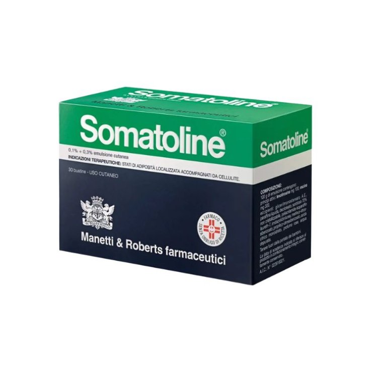 SOMATOLINE EMULSIONE CUTANEA ANTICELLULITE 30 BUSTINE 0,1+0,3%