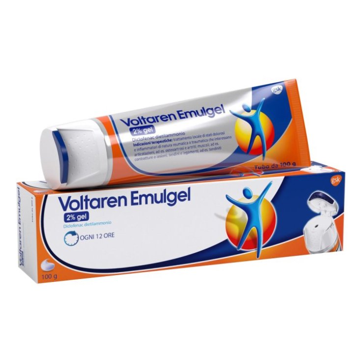 VOLTAREN EMULGEL 2% GEL 100 G &ndash; ANTINFIAMMATORIO LOCALE A BASE DI DICLOFENAC